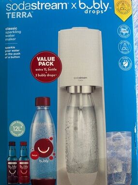 SodaStream Terra Classic Sparkling Water Maker - White